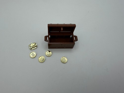 Lego chest with gold - lego, coins